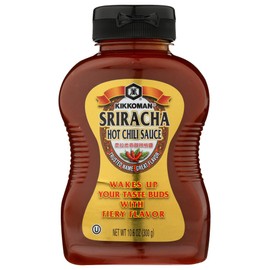 Kikkoman Sriracha Hot Chili Sauce, 10.6 Ounce -- 9 per case.