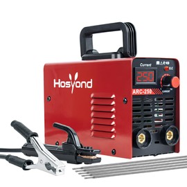 Hosyond 110V 250A Stick Welder ARC Welder Portable Welding Machine with Digital Display DC Inverter Hot Start Arc Force Anti-Stick