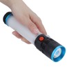 Emergency Light Multifunction Flashlight 8 Lighting Modes Alarm Sound Hook