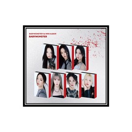 Dreamus BABYMONSTER BABYMONS7ER 1st Mini Album YG TAG Album 7 Ver Set (Ship by DHL Express), YGP0383