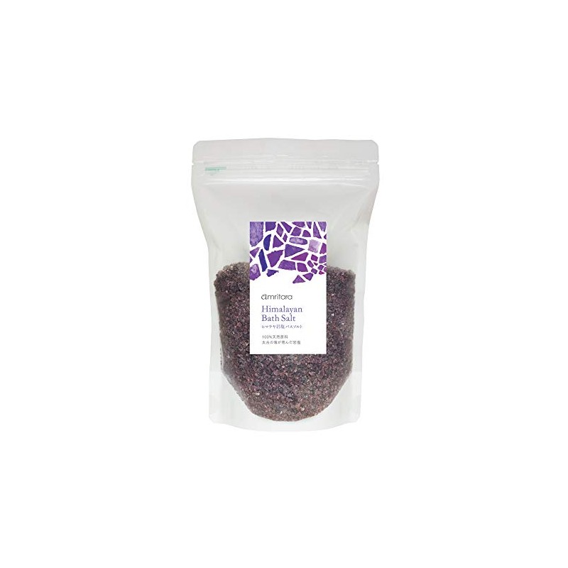 Amritara Himalayan Rock Salt Bath Salt, 18.3 oz (520 g)