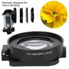 Macro Lens Filters 58mm - 16X Macro Close Up Diving