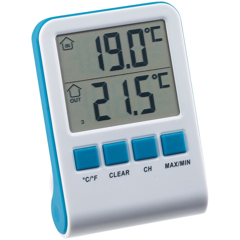 FreeTec water thermometer: Digital Pond and Pool Thermometer with LCD