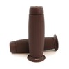 Rebel Motorcycle Grips - Cafe Brown - 7/8" Bars -