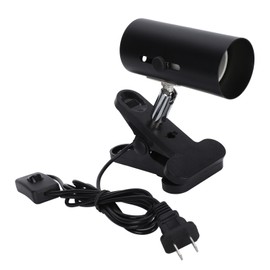Reptile Sun Basking Lamp Clip on Bracket Rotatable Heat Light Holder with Clamp