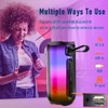 Karaoke Machine for Adult Kids, Waterproof Wireless Portable Bluetooth Speaker