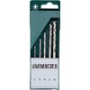 Bosch 2609255127 DIY Metal Drill Bit Set 5-Piece High-Speed Steel-G