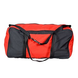 Heavy Duty Training Gym Sports Football Duffle Bag Holdall Size H26xW24XD51CM (Red)