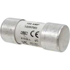100 Amp House Mains Service Cut-Out Fuse 23x57mm 100A KR85 BS1361