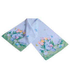 texpot Table Runner 40 x 140 cm with Print Easter Bunny Easter Spring