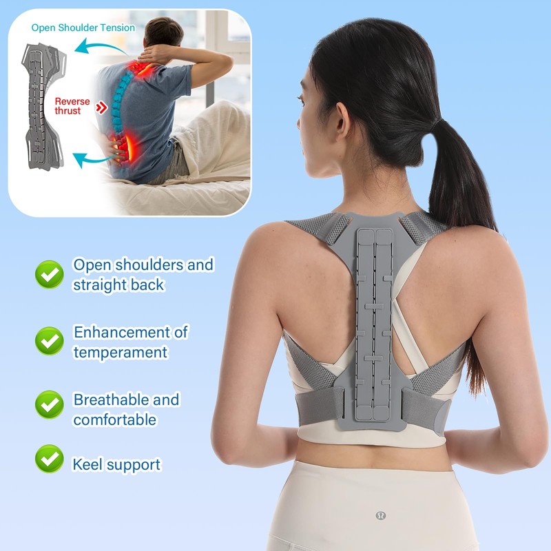 EOPUOZS Back Straightener, Posture Corrector Back for Men and Women,