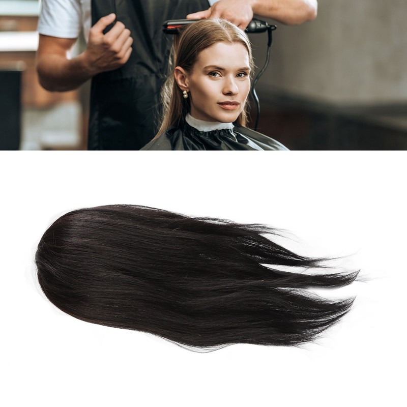 55cm Hair Mannequin Head Hair Stying Training Large Ears Mixed