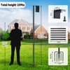 Bird Feeder Pole for Outdoor, 1 Pack 109 Inch Bird
