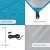 CelinaSun Awning PES UPF 50+ Outdoor Square 3 x 3