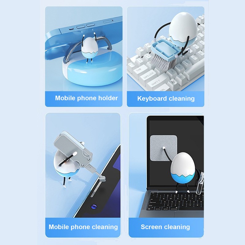 Electronic Cleaning Kit Multifunctional Dust Removal Portable Keyboard Cleaner Brush