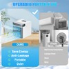 Portable Air Conditioners，3-Speed Anti-leakage Water Air Cooler Fan，Upgraded Personal Air