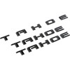 3pack Emblem 3D Letters Badge Compatible with Tahoe 2019-2025 Gloss