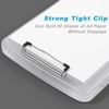 Rimilak Plastic Clipboard with Storage, 8.5 x 11 High Capacity