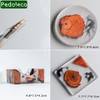 Pedoleco Coasters Set of 6 with Storage Case for Crafts,