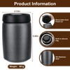 VINATO 1.2 L Stainless Steel Coffee Canister Vacuum Container for
