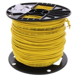 Wal-Rich, Yellow Burial Tracer Wire, 14 Gauge 500 ft
