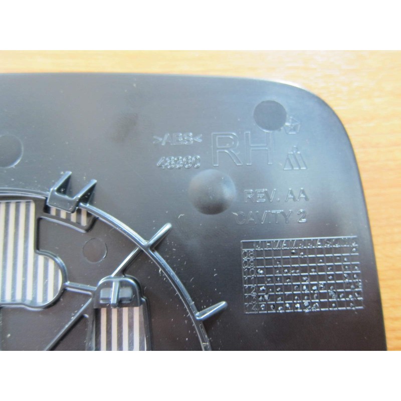 2011-2015 Dodge Ram Right Side View Tow Mirror Heated Replacement