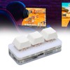 USB 3 Key Mini Keypad RGB LED Backlight Supports Hot