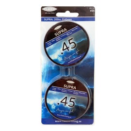 FLADEN Fishing - 6 Pack SUPRA Blue Fishing Line Bulk Selection - DEEP SEA BOAT - Quality Connected Twin-Spools of Mono 6.5, 8.8, 13.2, 15.4, 22, 26.4 & 46.2lbs [40-13-305]