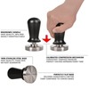 Coffee Tamper Aluminum Alloy Calibrated Tamper with Stainless Steel Base