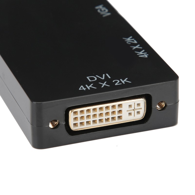 3-in-1 Adapter Displayport to HDMI/VGA/DVI Multifunction High Definition Converter Cable