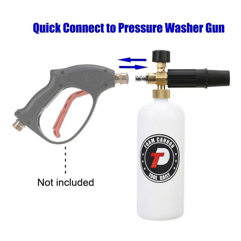 Tool Daily Foam Cannon With 1/4 Inch Quick Connector, 1