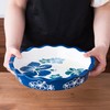 Sagoskat Pie Pan Ceramic Pie Plate, 9 inch Deep Dish
