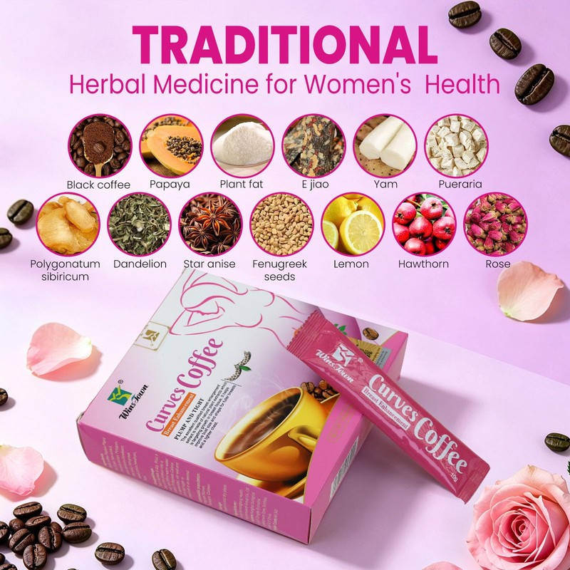 AIHIYO Instant Coffee for Women's Wellness, 20 Sachets