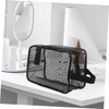 IWOWHERO Travel Toiletry Bag with Mesh Compact Shower Bag for