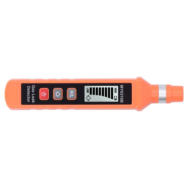 Gas Leak Detector Audible Visual Vibrate Alarm Sensitive LCD Display