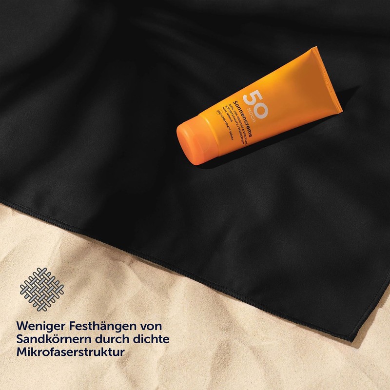 Blumtal microfibre towel, hand towels, ultra light, compact and quick-drying,
