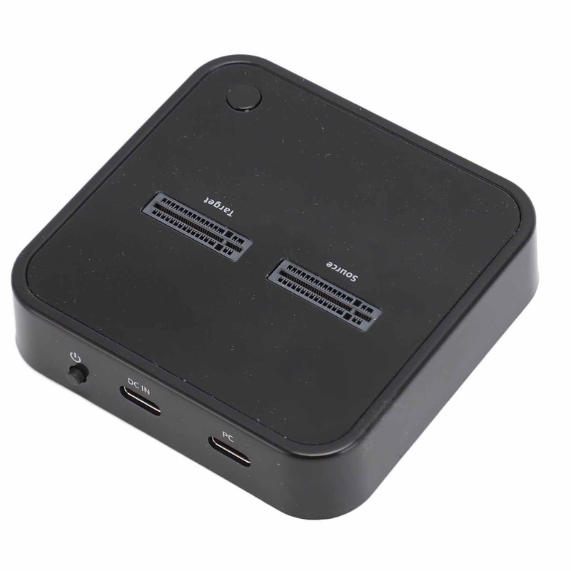 M.2 NVMe Duplicator Dual Bay 10Gbps Offline Clone USB C