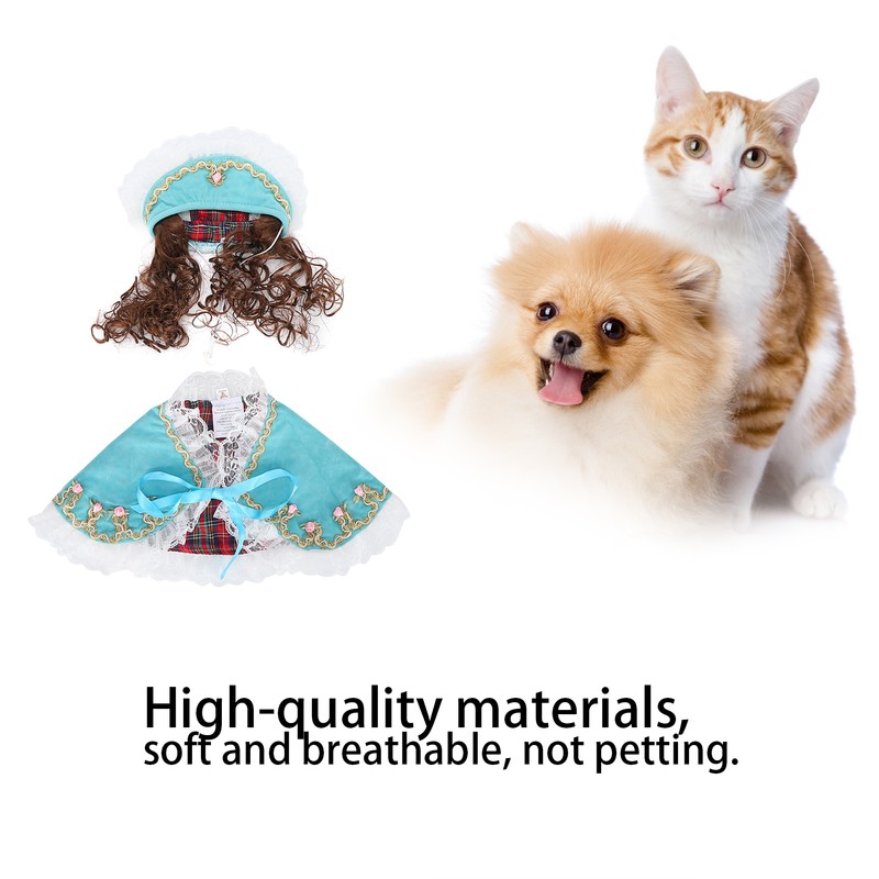 Small Pet Mini Beautiful Cloak Pet Costume Clothes Dogs Cats