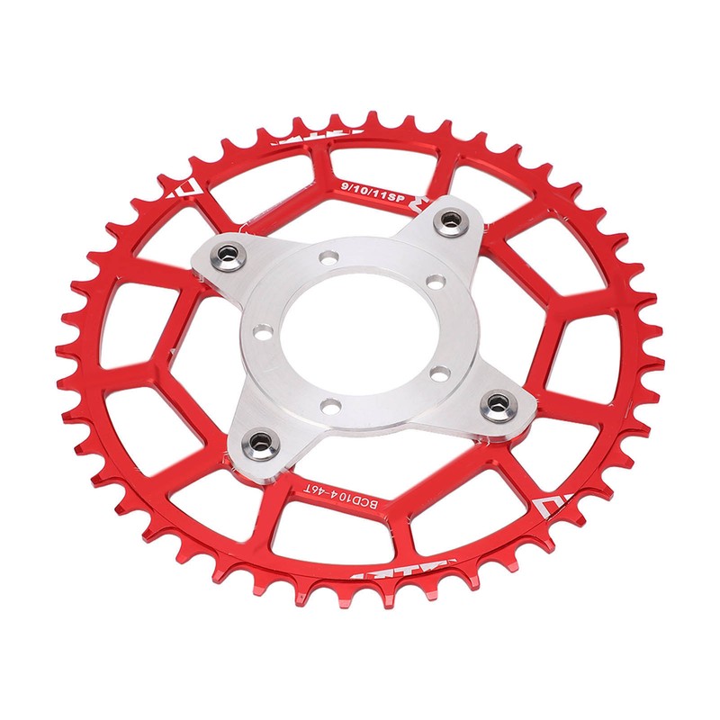 Motor Bike Gear Adapter High Hardness Accurate 46T 104BCD Sprocket