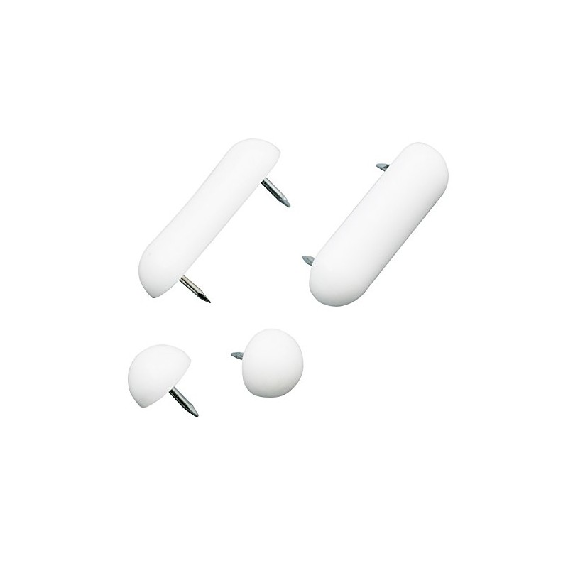 Plumb Pak, 1-7/8 x 4-3/8" PP835-25 Toilet Seat Bumper Set