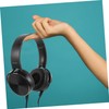 Operitacx 1pc Head Mounted Music Headphone Lightweight Comfortable Stereo Headset