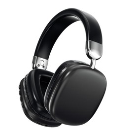 Wireless Over-ear Headphone, Noise Cancelling Headphone with Built-in Microphone, Bluetooth-compatible Headset for Gaming & Sports - Color: Black, Specification: one-size