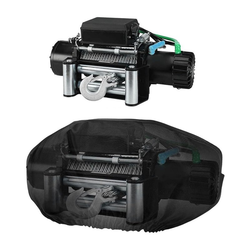 ZONADAH Winch Cover 48x19x24cm Waterproof Heavy Duty Winch Protection Dust