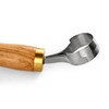 Wood Carving Scorp Knife. Round Carving Tool for Spoons, Bowls