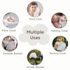 Maliton Muslin Cloths for Baby, 6 Pack 70x70CM Baby Muslins