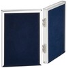 LADONNA SK1-SD Radonna Living Photo Frame, Silver, L Form, 2