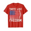 USA Flag Taste Like Freedom 4th july Toddler Boy Jet