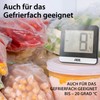 ADE Digitales Kühlschrankthermometer | Thermometer für Gefrierschrank und Kühlschrank magnetisch