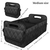 Car Trunk Organizer for Everyday Storage – Black 6-Pocket Storage