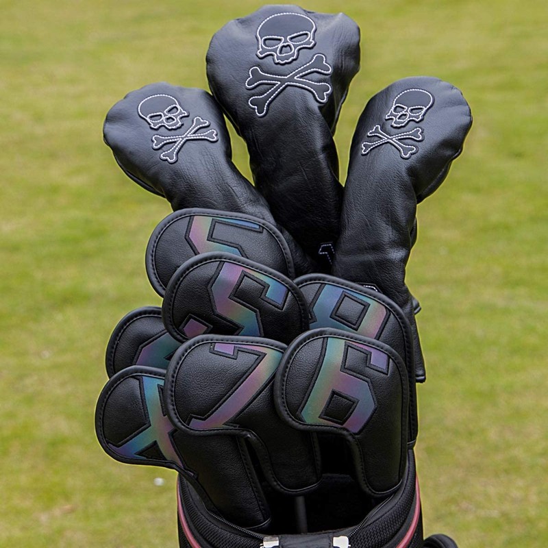 10pcs Number Synthetic Leather Golf Iron Covers Head Covers Club
